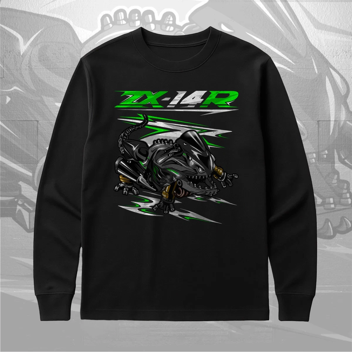 Kawasaki Long Sleeve T-Shirts for Men for sale | eBay