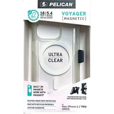 Pelican Voyager Magnetic Series Apple iPhone 15 Pro Clear MagSafe/Holster