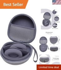 Shockproof Gray Headphone Case for Noise Cancelling Models  Perfect Gift
