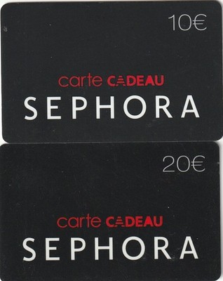 GESCHENKKARTE - ## Sephora ## (FRANKREICH) Gift card