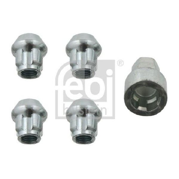 4X Radmutter FüR Mazda E SD1 SL SR1 SR2 2.0 2.2 83 Bis 04 Febi Fyjc Y4F1-image