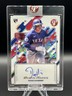 2025 Topps Pristine Autographs Dustin Harris RC Texas Rangers