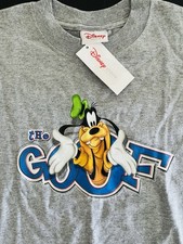 Disney Store Goofy The Goof Vintage Youth Sm Y2K T Shirt Disney World NWT