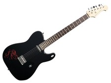 Meat Loaf Signed Autographed Guitar Exact Video Proof ACOA Witness ITP