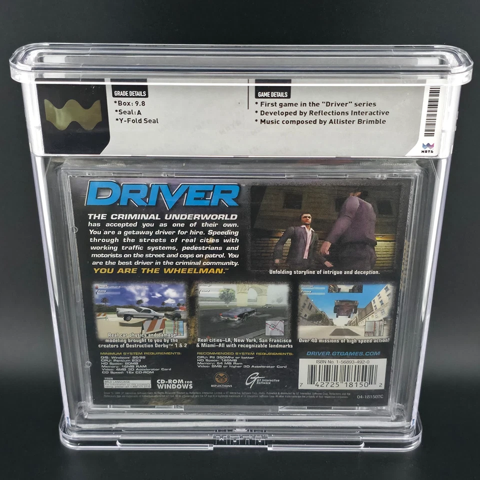 Driver: You Are the Wheelman, WATA 9.8 A - Image 2 of 4