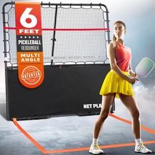 Pickleball Rebounder Training Aid, Adjustable Angle Easy Setup Storage Per...