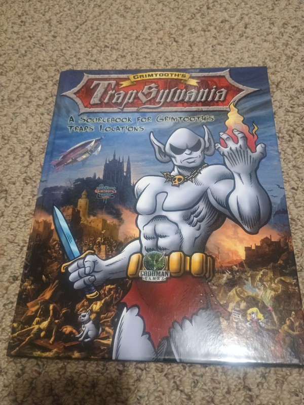 Grimtooth's Trapsylvania Sourcebook DCC Goodman Games GMG3490B Softcover NEW