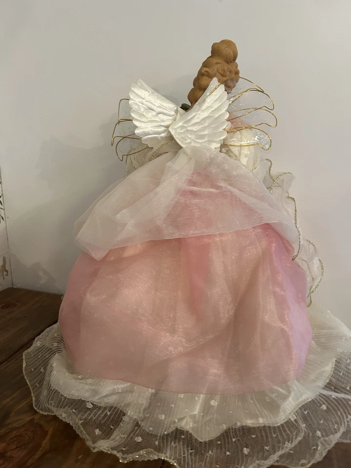 Ángel Árbol de Navidad Topper Foto 2 de 2