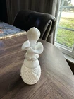 Vintage Milk Glass Decanter With Stopper