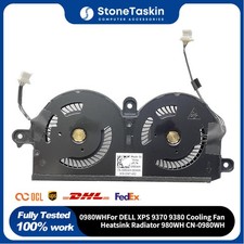 0980WHFor DELL XPS 9370 9380 Cooling Fan Heatsink Radiator 980WH CN-0980WH