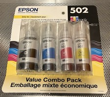 Epson 502 EcoTank Value Combo Pack Ink Bottles T5021-4-SVH ET-2700