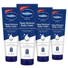 Intensive Care Body Cream 4-Pack - Deep Moisture for Dry Skin, 9 oz