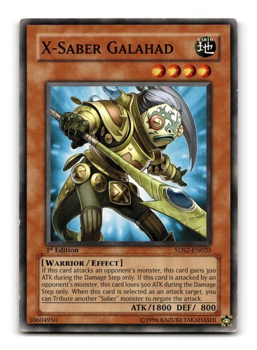 X-Saber Airbellum Yugioh Card 1st Edition 5DS2-EN019 LP | eBay