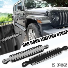 Pack of 2 Car Door Limiting Straps Check Strap for Jeep Wrangler YJ TJ JK JKU JL