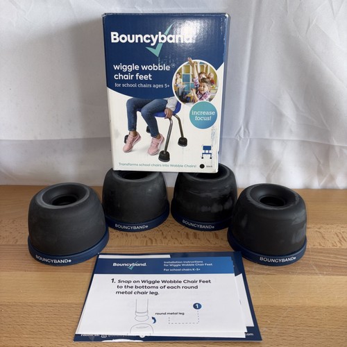 Bouncy Band Chair Feet - Transform Chairs into Wobble For Anxiety And ADHD