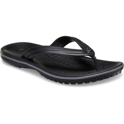 Crocs Crocband Flip Gummi Schwarz/Schiefergrau Flip-Flops