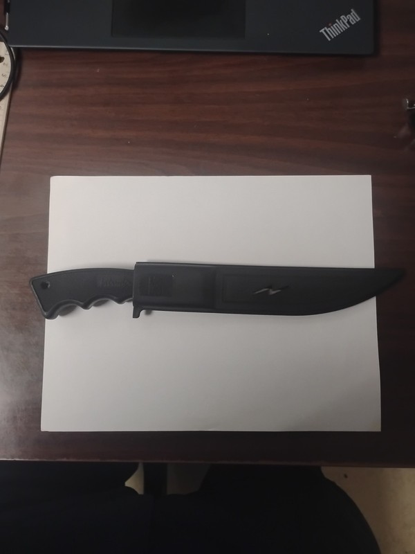 Intruder Inc. Fisherman's Knife With Sheath