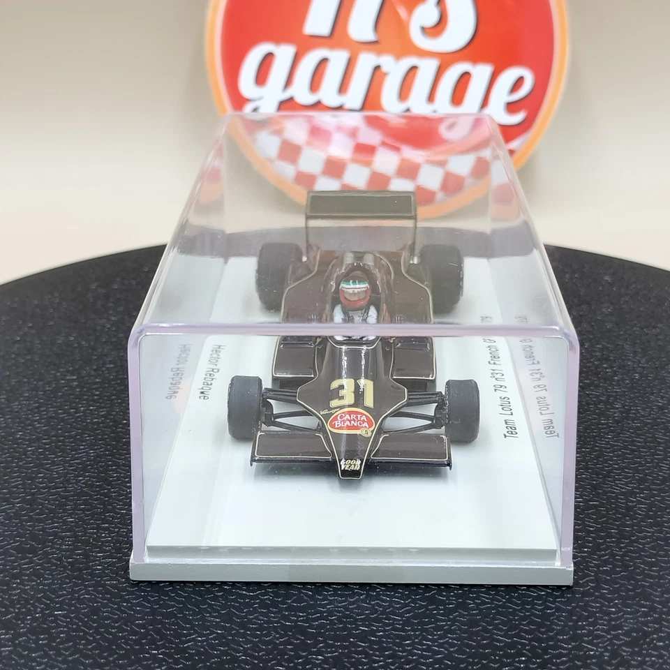 Spark 1/43 Lotus 79 #31 French GP 1979 Hector Rebaque PLANEX LOT-SPK-79FRA - Image 4 of 4