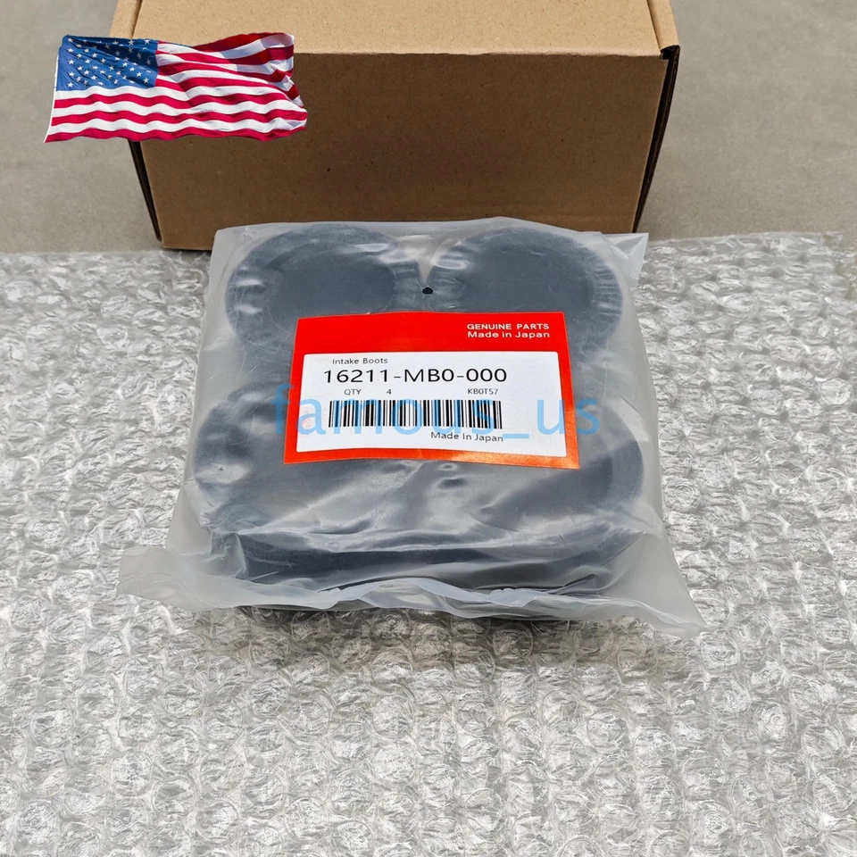 ¡4 piezas! Colector de admisión negro para Honda MAGNA VF700C VF750C 16211-MB0-000 Foto 2 de 4