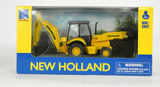 MINI NEW HOLLAND DUPLO BENNA E SCAVATORE B11OC- DIE CAST