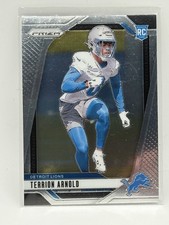 2024 Panini Prizm Terrion Arnold #389 RC Detroit Lions