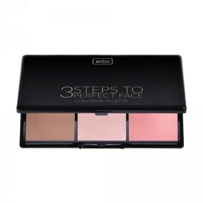 WIBO 3 Steps to Perfect Face Contour Palette Light 10g