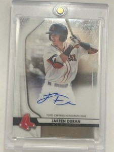 その他 AUTOGRAPH BOOK CARD 4/25 JARREN DURAN Jarren Duran Autograph | eBay