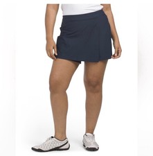 Spanx Women's Sunshine Skort in Midnight Navy Size Large