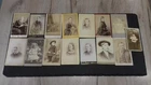 CDV collection of 15 portraits mainly Birmingham studios Carte de Visite