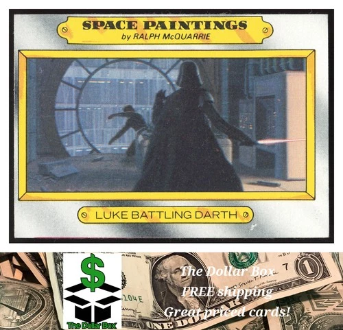 1980 Topps Star Wars: The Empire Strikes Back #127 Luke Battling Darth Vader