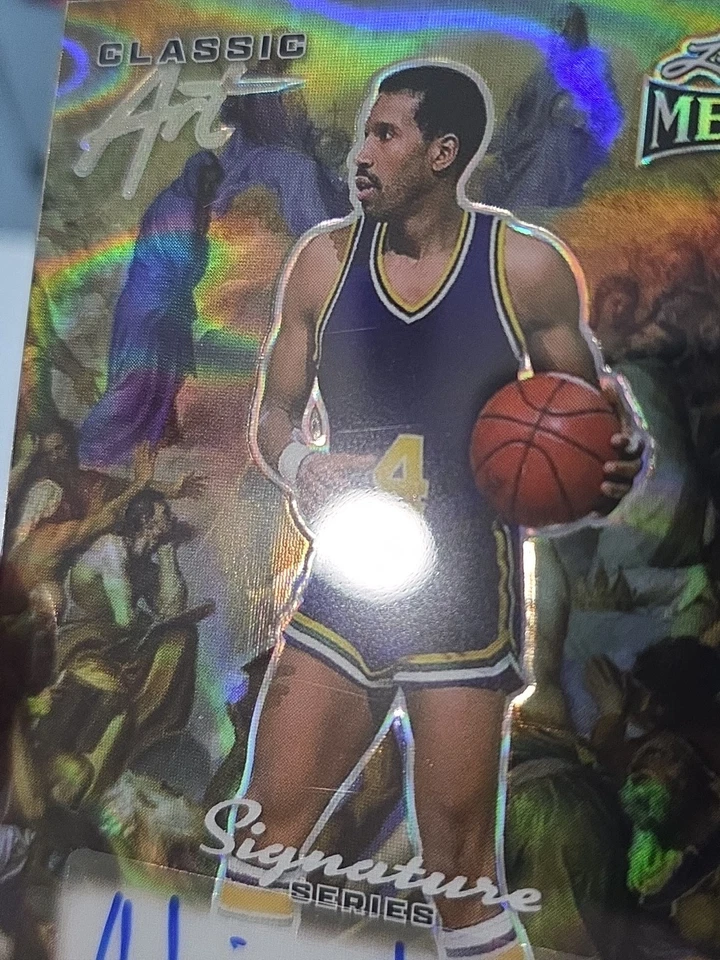 2024 Leaf Metal Signature Series Classic Art Adrian Dantley Auto 1/1 Utah Jazz - Image 4 of 4