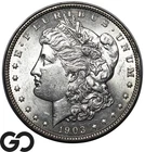 1903 Morgan Silver Dollar Coin Lustrous Choice BU+
