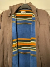 Orton Brothers men's flannel lined brown cotton jacket size large