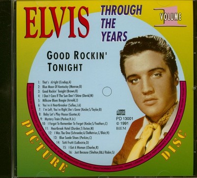 Elvis Presley - Through The Years Vol.1 - Good Rockin Tonight (CD) - Elvis, R...
