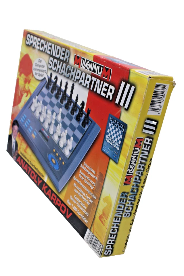 Sprechender Schachpartner 3 | Schachcomputer | Schach lernen | viele Stufen - Bild 3 von 4