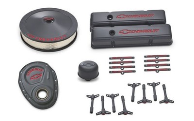 Proform 141-880 Small Block Shark Gray Dress-Up Kit for Chevrolet V8