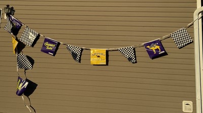 3-CAMEL, MARLBORO, WINSTON BANNER FLAGS  TWO SIDED  ALL ARE ROUGHLY 20' LONG