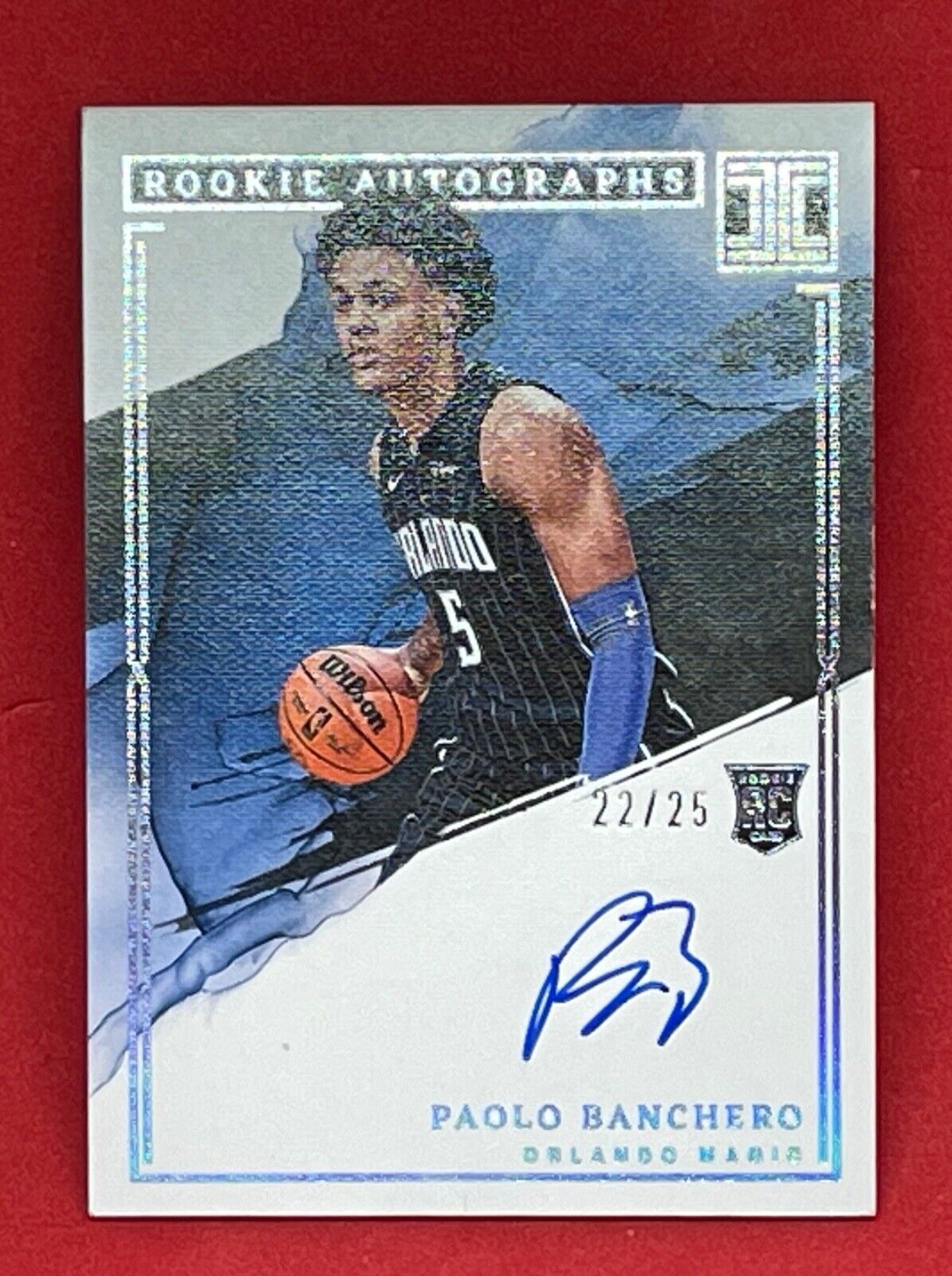 2022-23 Panini Impeccable Basketball PAOLO BANCHERO RC Auto #/25