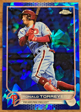 Ronald Torreyes Sapphire 2022 Topps Chrome Sapphire #354 Philadelphia Phillies
