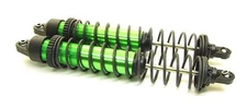Fits X-MAXX TRAXXAS 77086-4 - SHOCKS (complete gtx Aluminum GREEN-Anodized 