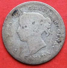 1897 Canada 5 Cents - G/VG - Lot#11721