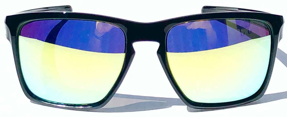 Oakley Silver XL Black Iridium Frame Black Polished Lens Men's