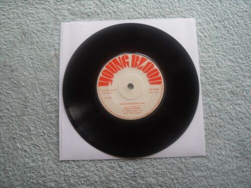  DON FARDON INDIAN RESERVATION YOUNGBLOOD RECORDS UK 7" VINYL SINGLE RECORD - Foto 1 di 2