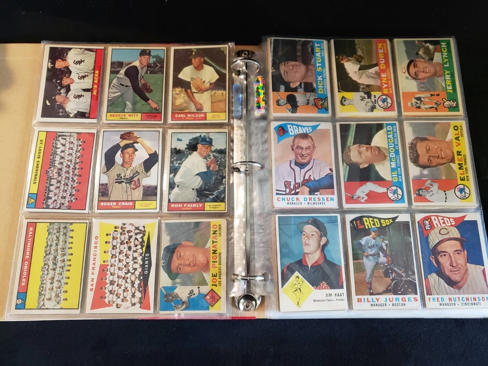 HUGE 1953-1971 Topps Vintage Baseball Card Lot- Gil Hodges, Hank Aaron! L@@K! - Image 3 of 4