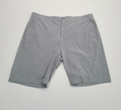 Devereux Shorts Mens 40 Gray Chino Hybrid Casual Comfort Outdoors Men