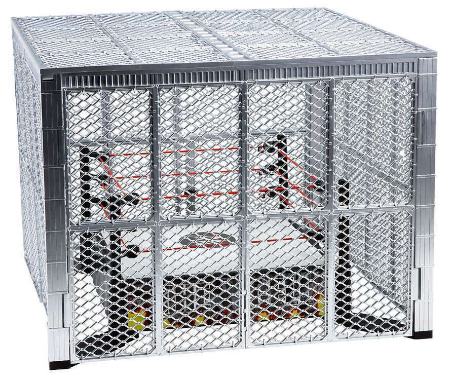 wwe cell cage match ring