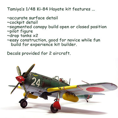 Tamiya 61013 Ki-84-Ia Hayate (Frank) 1/48 | PLASTIKOVÉ MODELY - TAMIYA