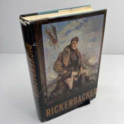 Rickenbacker Edward V. Rickenbacker 1968 7th Print Hardcover American Hero