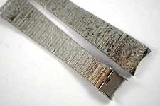 Vintage Kestenmade Stainless Steel 2 Piece Wrist Watch Band 16.95mm lot.g