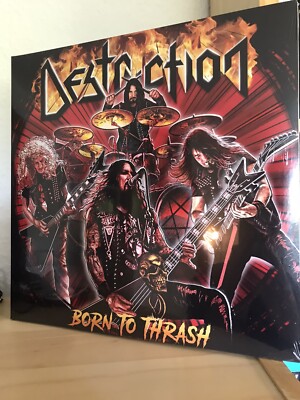 Destruction - Born To Thrash (Live In Germany) Vinyl-Pictured - 2 LP Limited